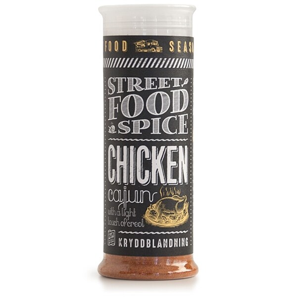 Kryddhuset Street Food Spice Chicken Cajun Hshop Fi