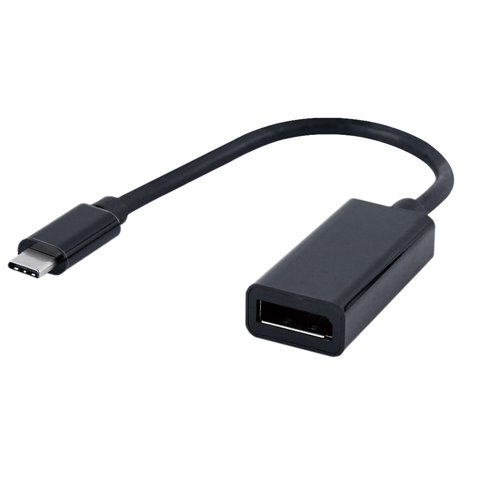 USB-C-DisplayPort-sovitin, 4K*2K, 60Hz, 15 cm