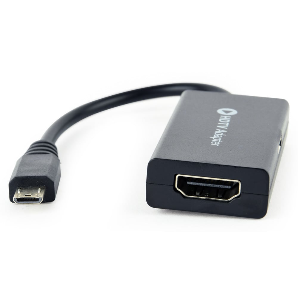 Laadukas Micro USB-HDMI-adapteri - HDCP-tuki ja lataus