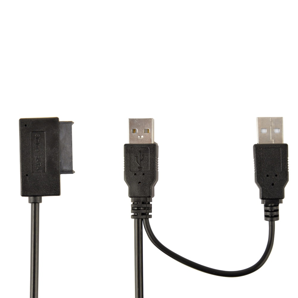 USB-SATA-adapteri SSD- ja DVD-asemille - Plug-and-play
