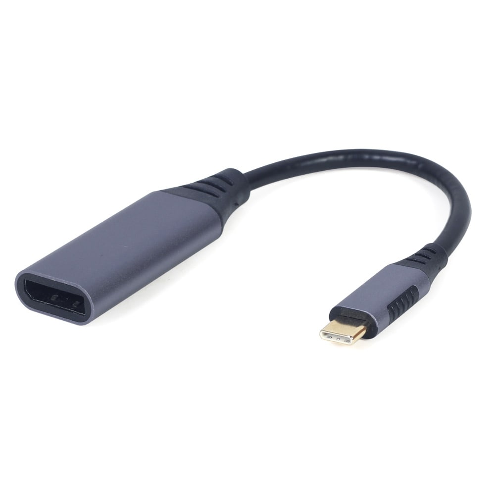 Kompakti USB-C-DisplayPort-adapteri - 4K-tuki, helppo asennus