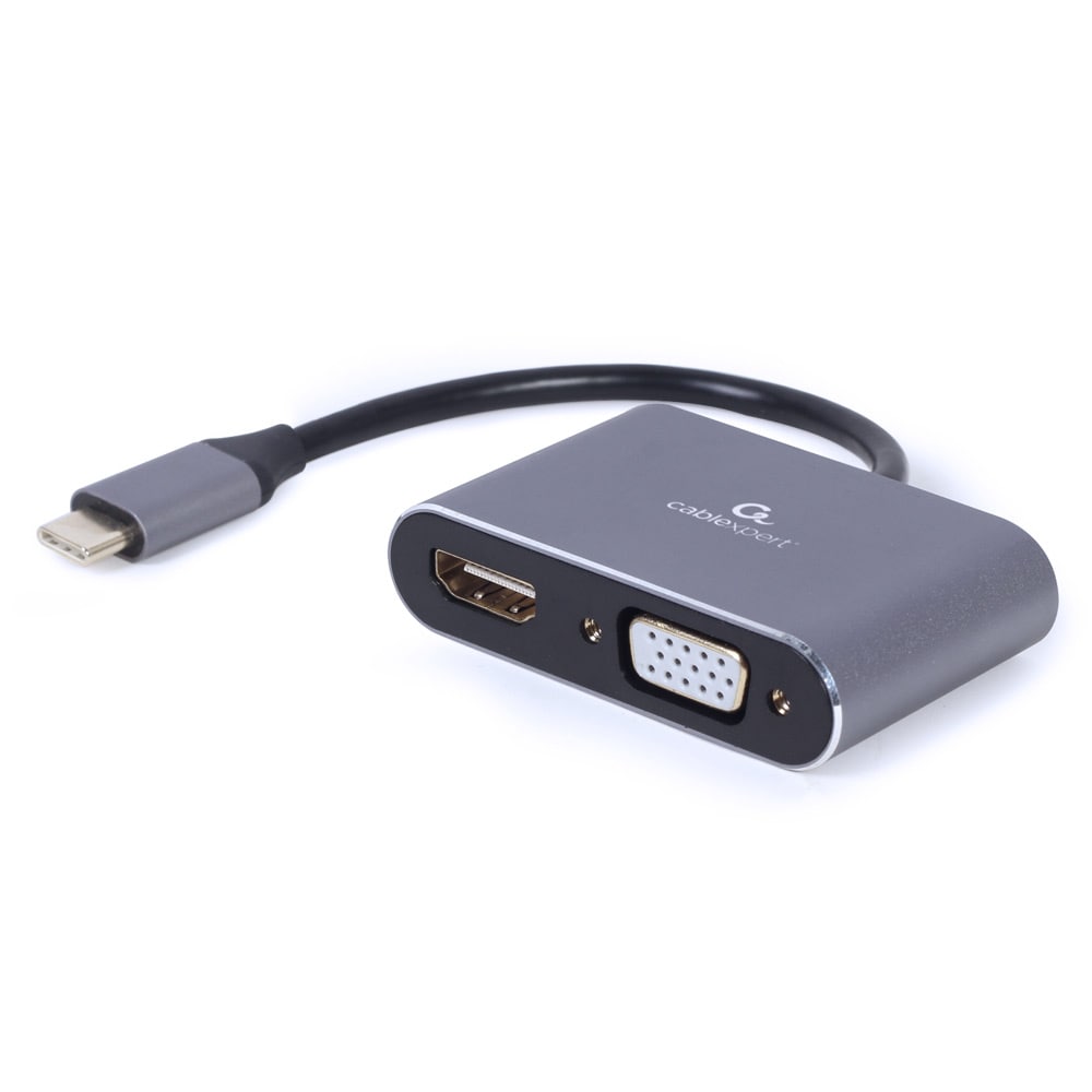 USB-C-HDMI ja VGA-kaapeli - Näytön laajennus ja peilaus