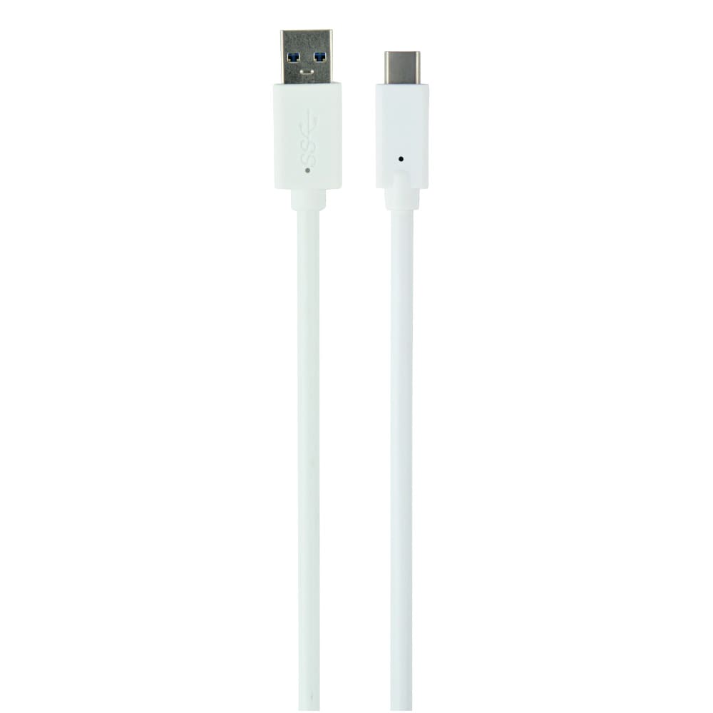 USB-Kaapeli - USB - USB-C 1m - Valkoinen