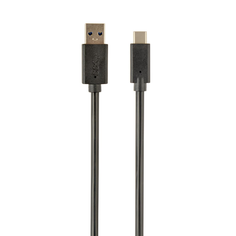 USB-Kaapeli - USB - USB-C 1,8m - Musta