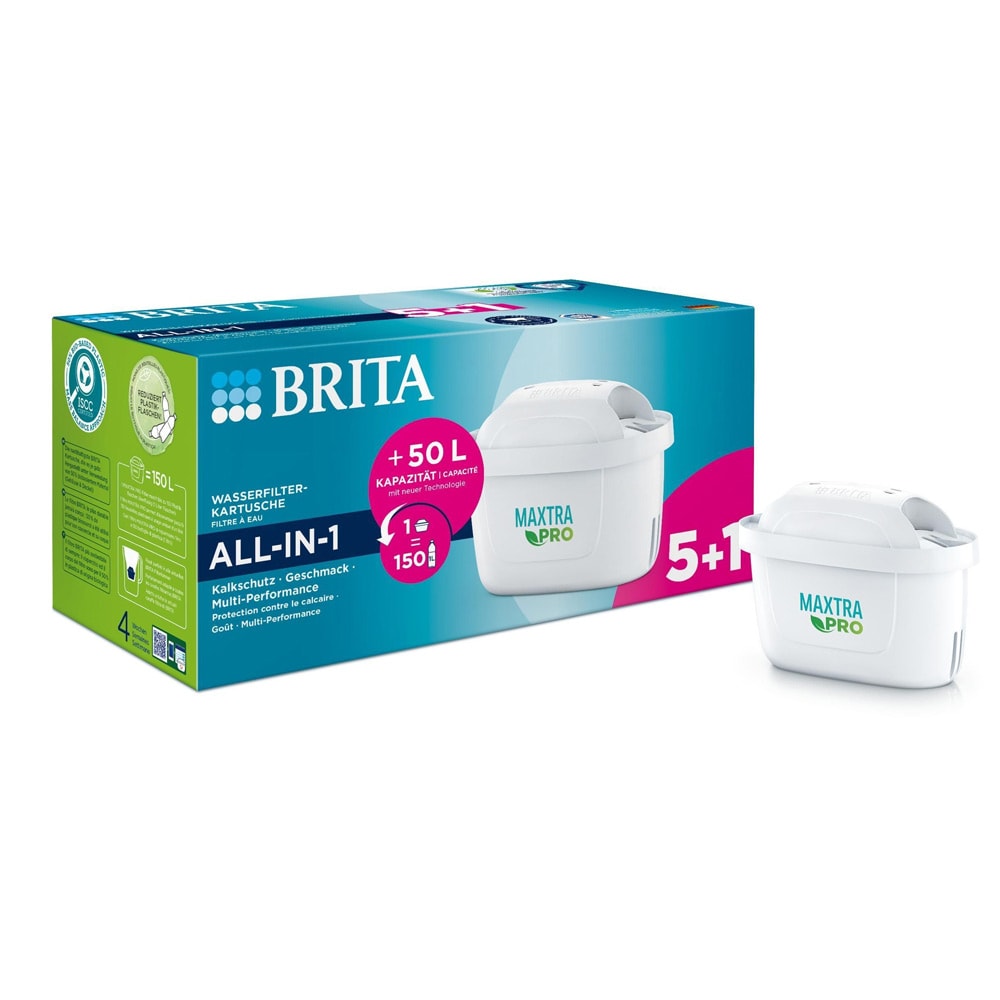 BRITA Maxtra Pro - Lisäkalkkisuoja - 5+1 vedensuodatinta