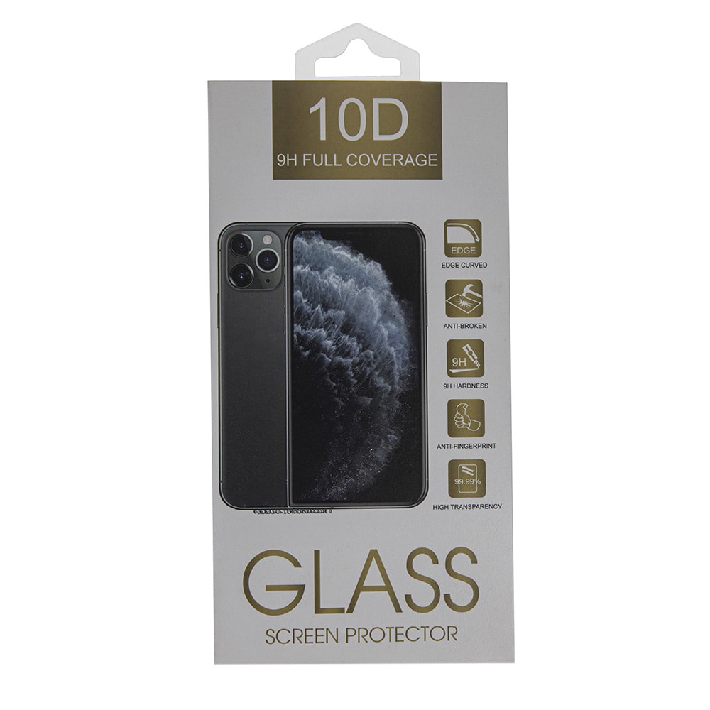Karkaistu näytönsuoja 10D Samsung Galaxy A05S:lle - musta kehys