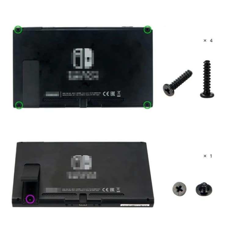 Vaihtoruuvit Nintendo Switchiin - 40 kpl