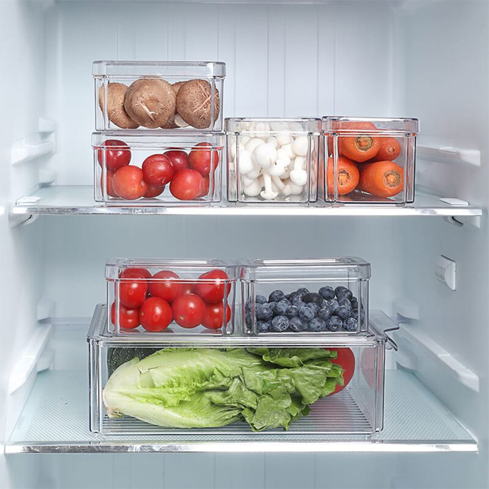 Nordic Quality Säilytyslaatikot jääkaappeihin 7 kpl
