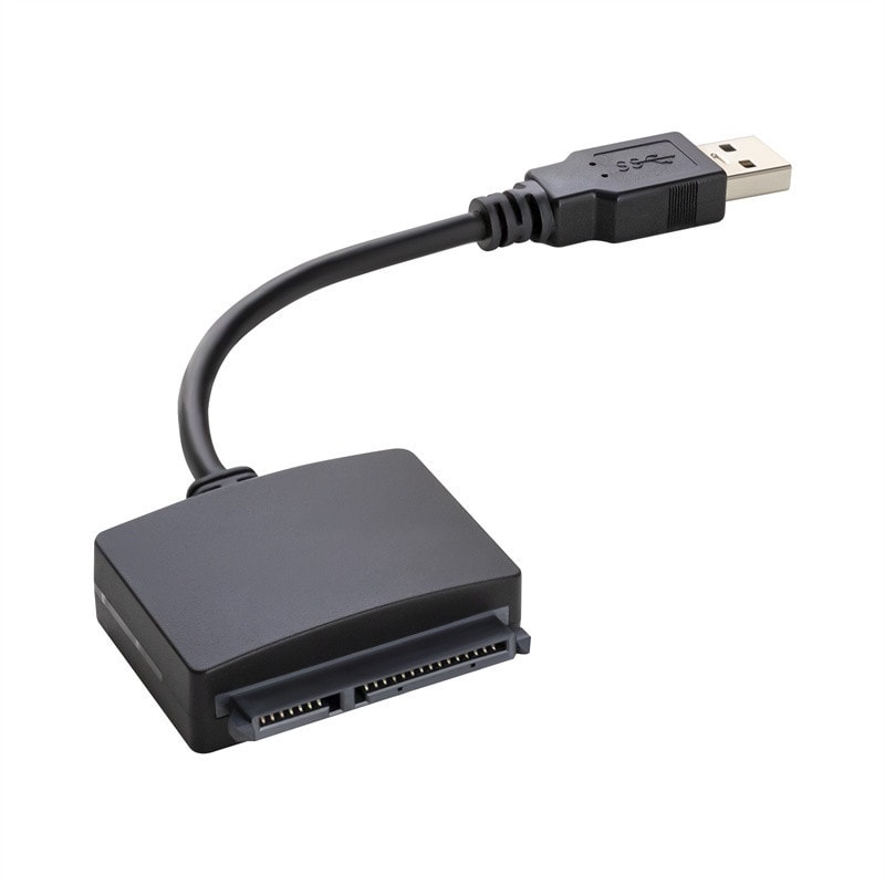 SATA-USB 3.0 -kaapeli 2,5" kiintolevylle, jossa on suuri siirtonopeus
