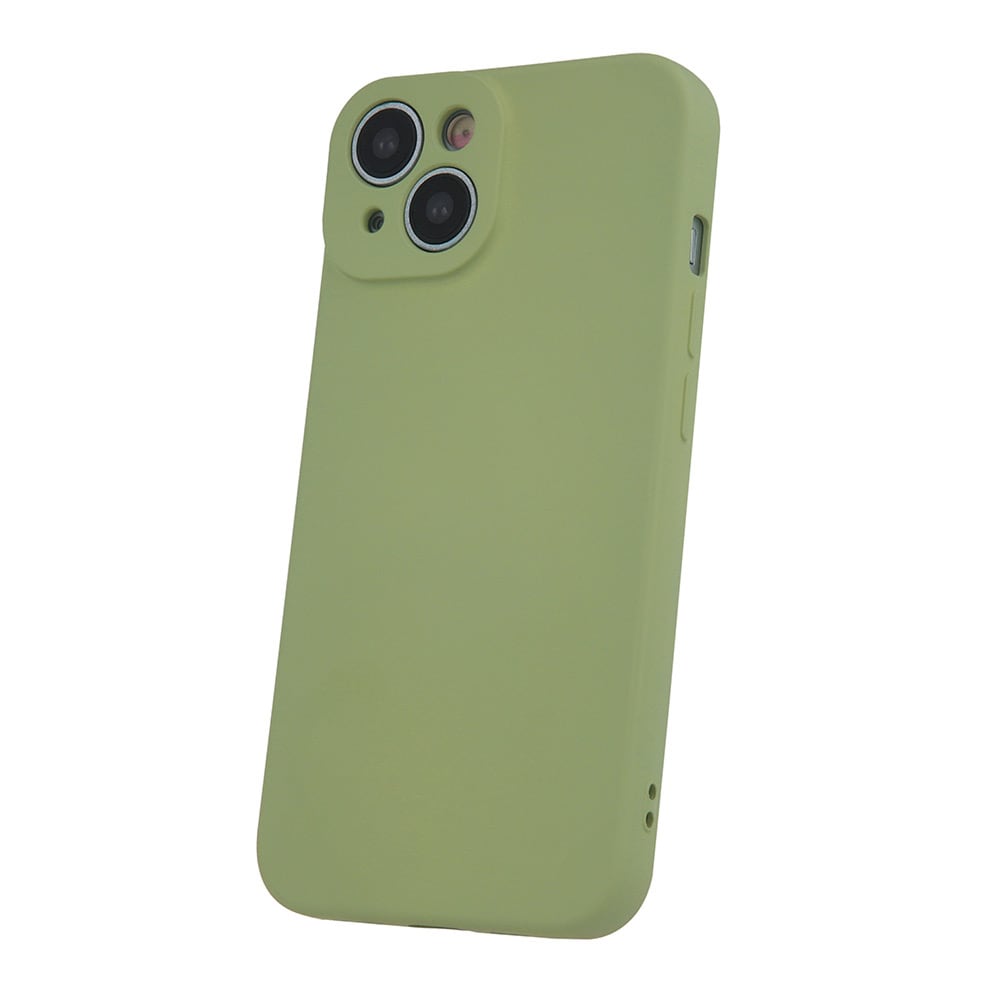Silikonikotelo iPhone 12 / 12 Pro - vihreä