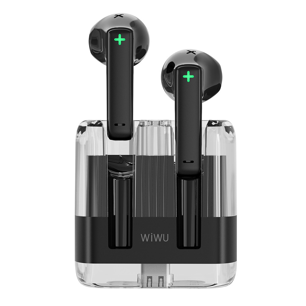 WIWU langattomat Bluetooth-kuulokkeet TWS - musta