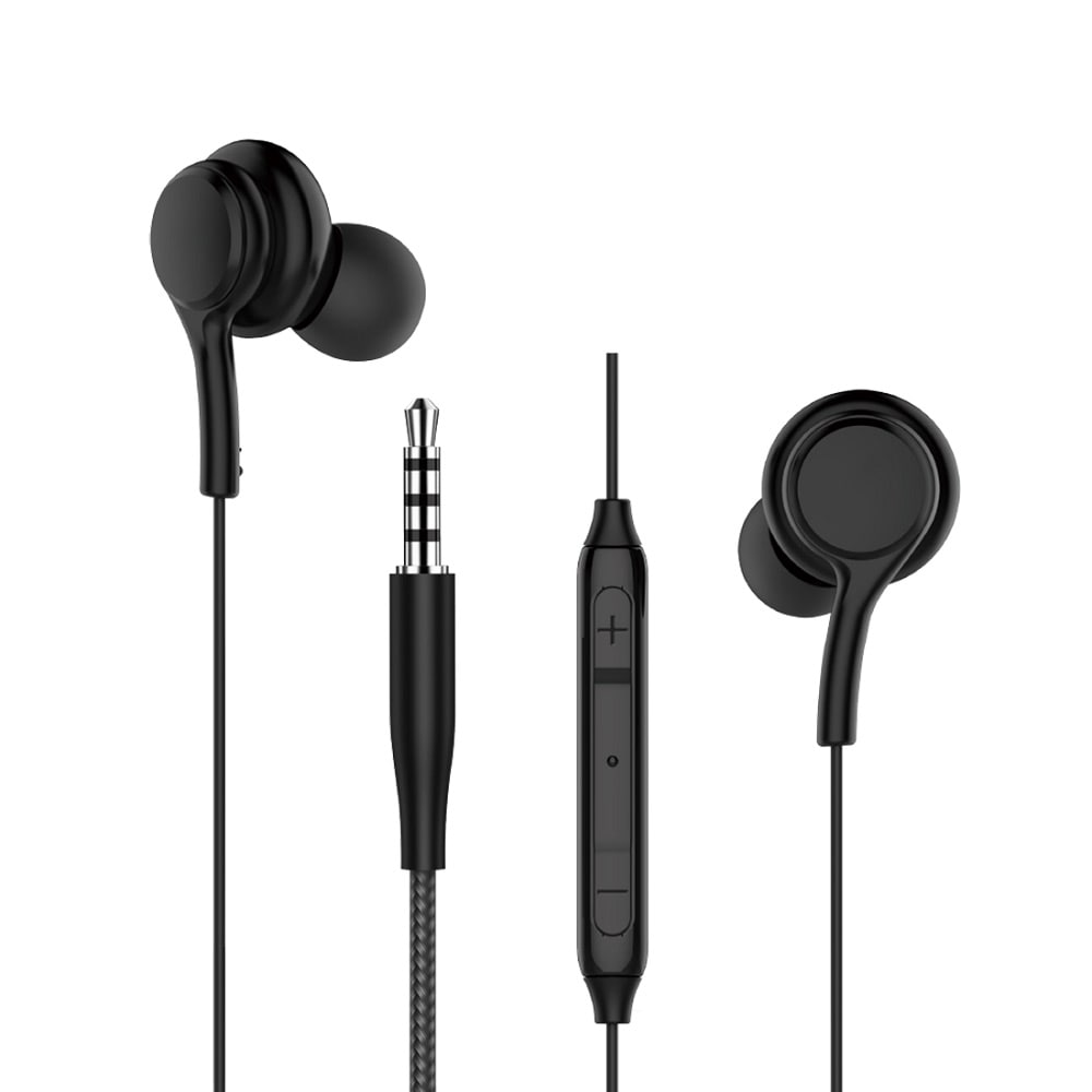 WIWU In-Ear-kuulokkeet 3.5mm liittimellä - musta