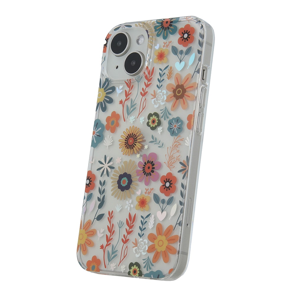 Kukkainen takakuori iPhone 13 Pro Max -puhelimelle