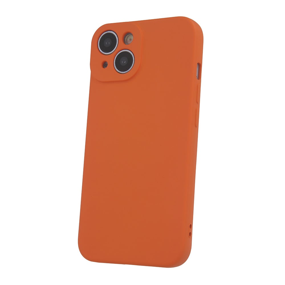 Silikonikotelo iPhone 15 Pro Maxille - oranssi