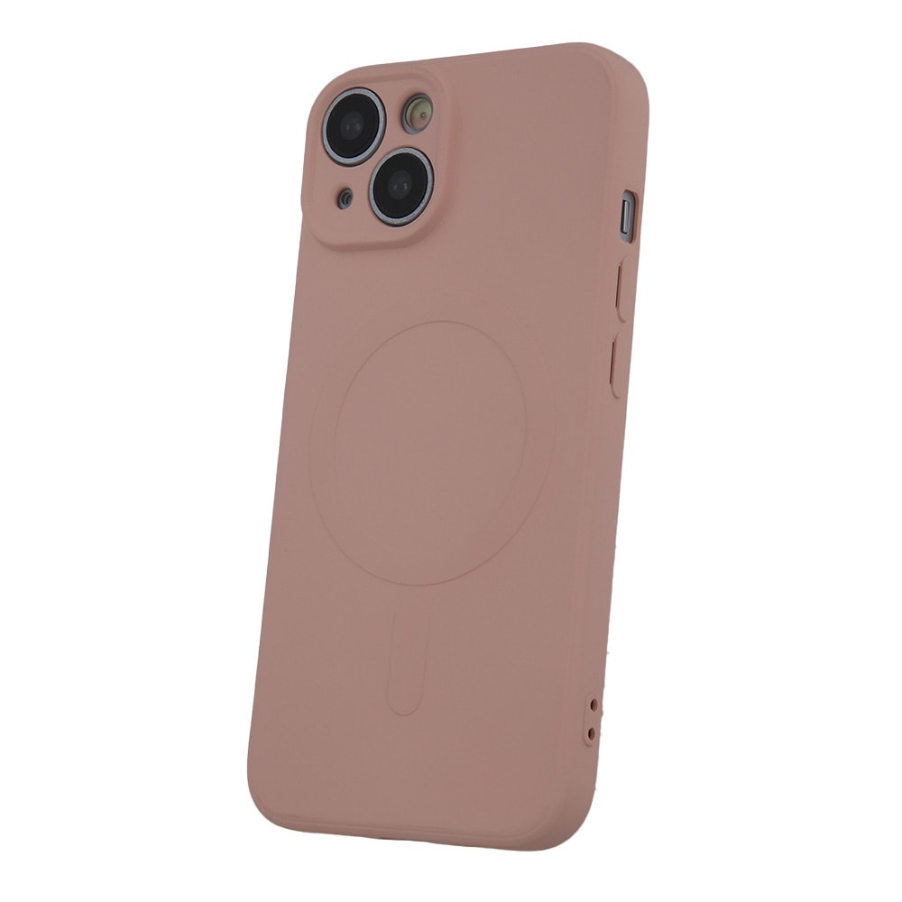 MagSafe-turvakotelolla varustettu takakuori iPhone 14 Pro:lle - vaaleanpunainen