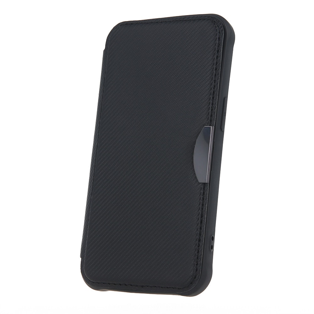 Musta Flip kotelo Samsung Galaxy A55 5G:lle
