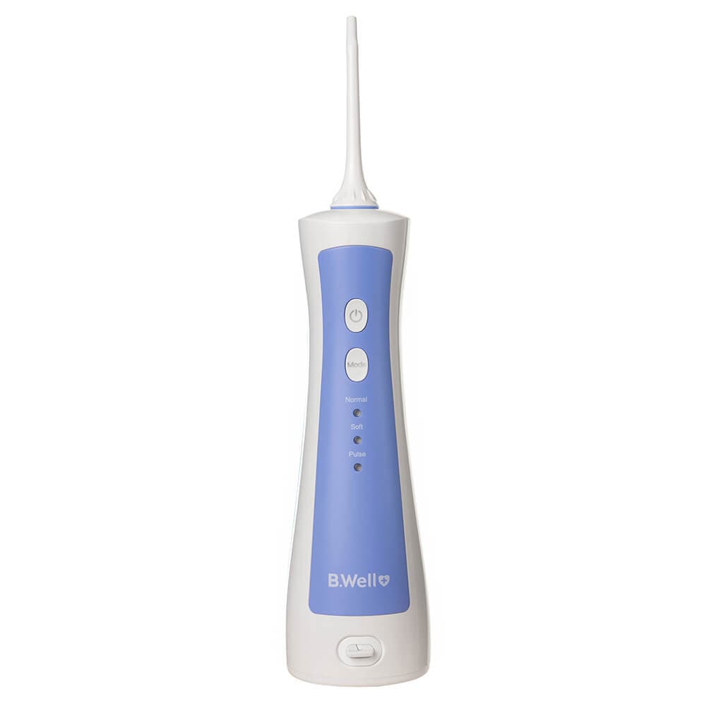 B.WELL suunhuuhtelulaite / suuhuuhtelu PRO-911, jossa on USB-ladattava laite