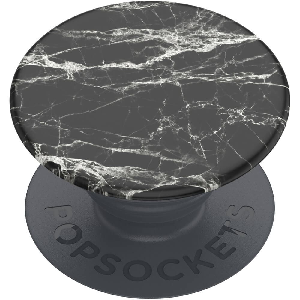 PopsocketS Basic Grip Moderni marmori - musta