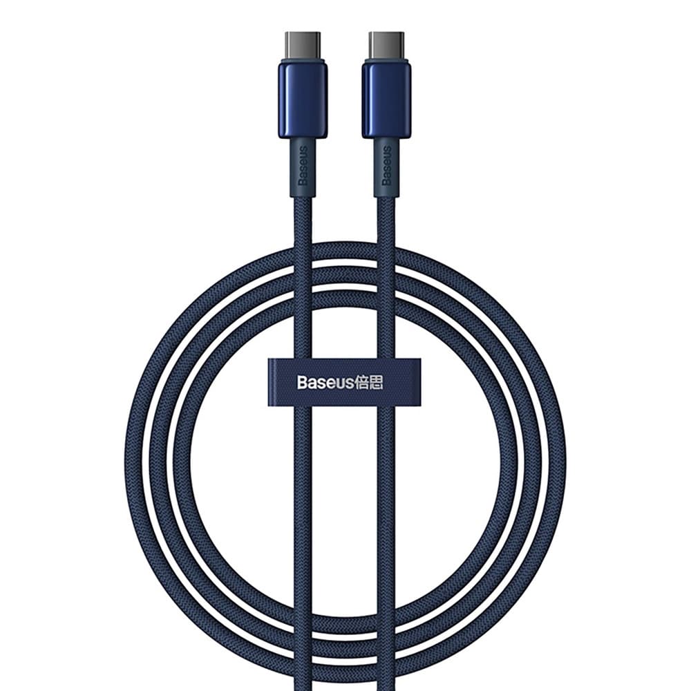 USB-C-kaapeli 100W 1m - sininen
