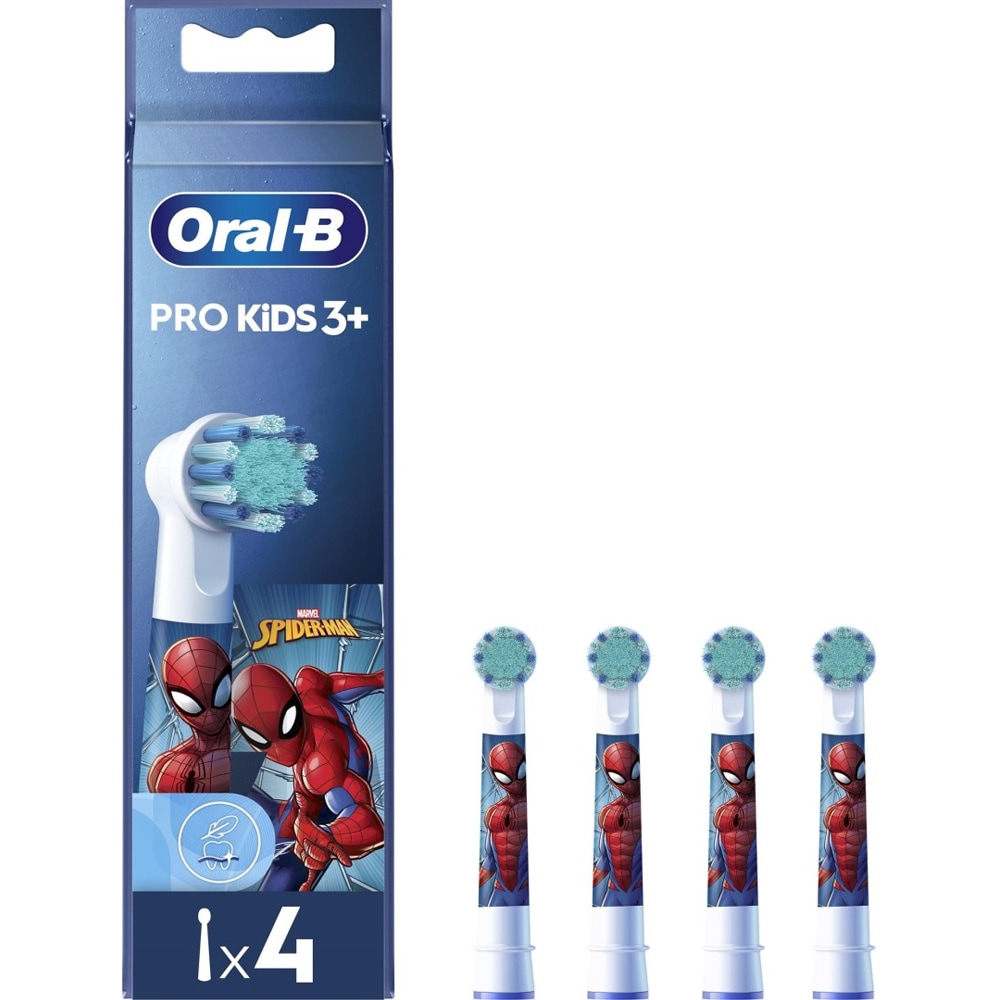 Oral-B Hämähäkkimies-hammasharjan päät EB10-4