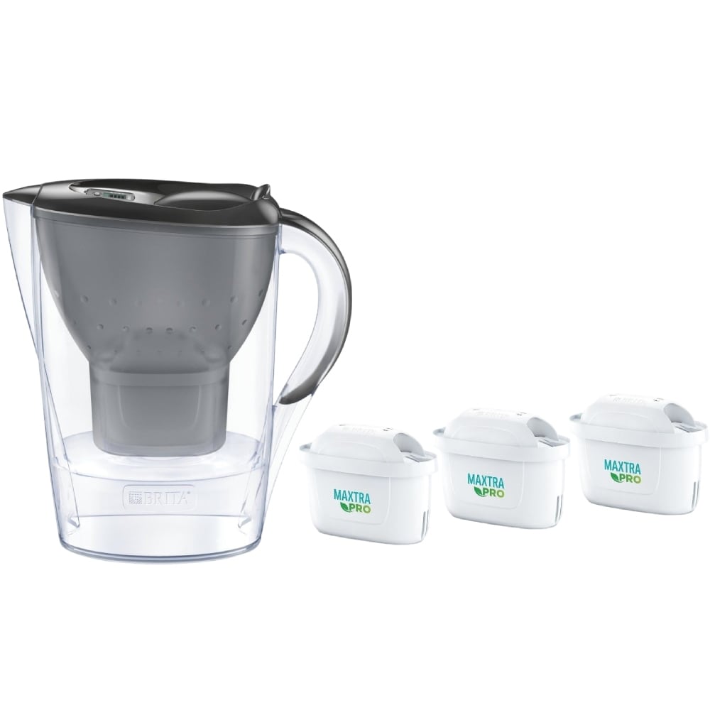 Brita Marella suodatinkannu 2.4L ja 3 Maxtra Pro -suodatinpatruunaa