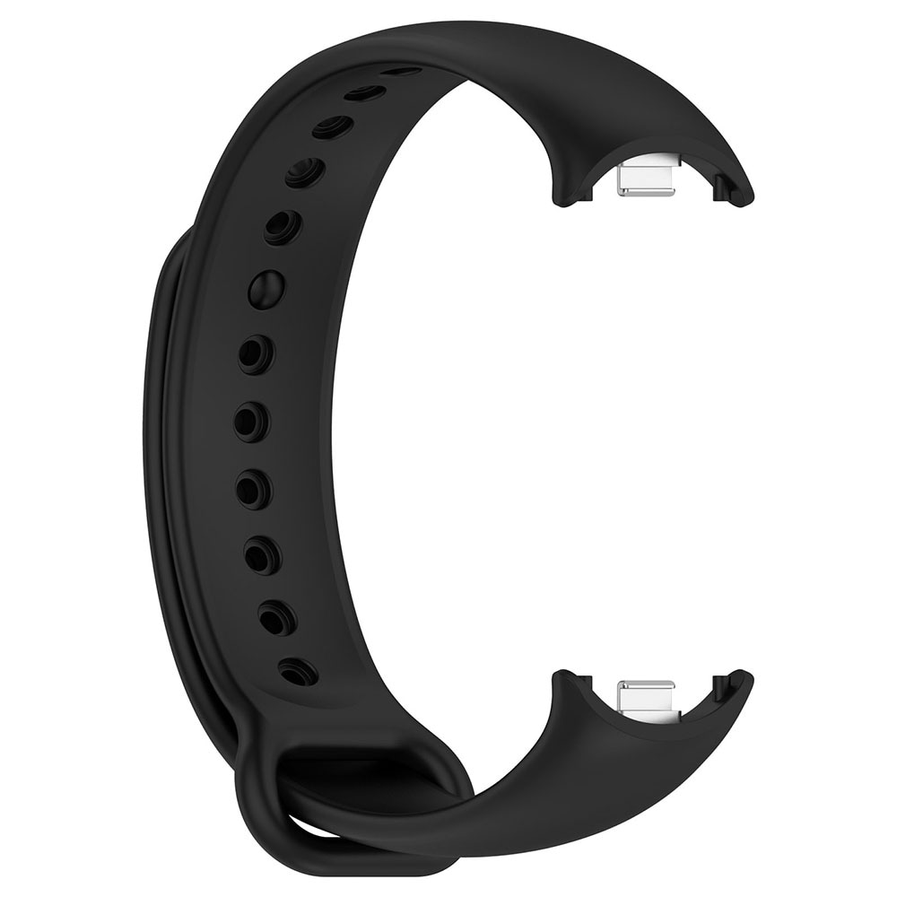 Silikoniranneke Xiaomi Smart Band 8 / Band 9 - musta