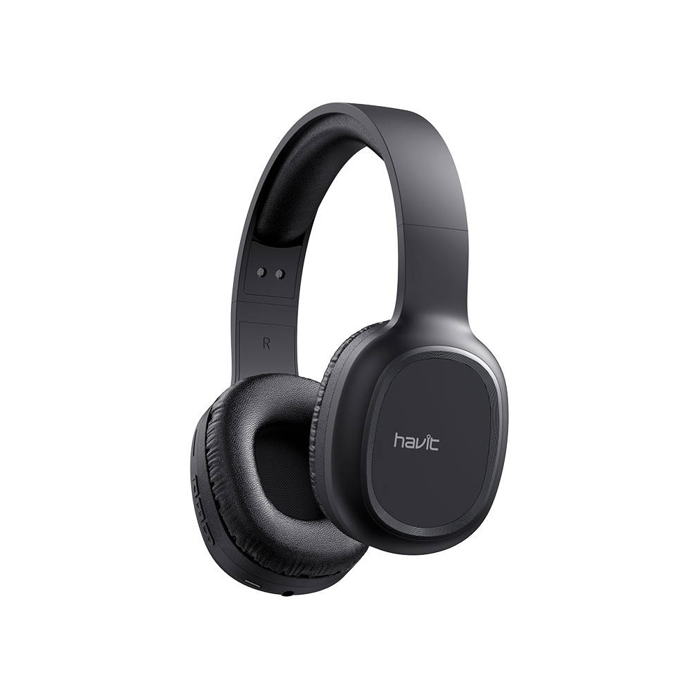 Havit PRO Over-Ear Bluetooth-kuulokkeet HD-äänellä ja kokoontaitettavalla muotoilulla - musta