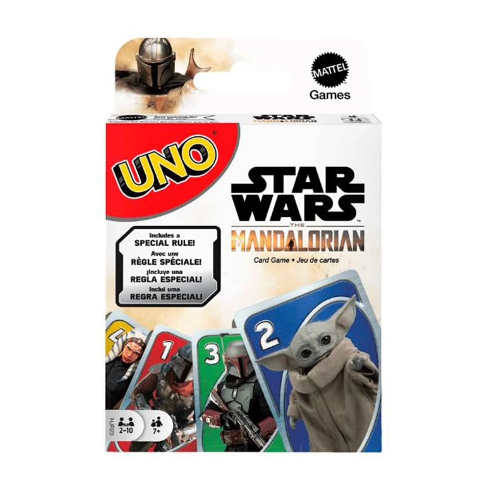 Star Wars Mandalorian -teemainen Uno