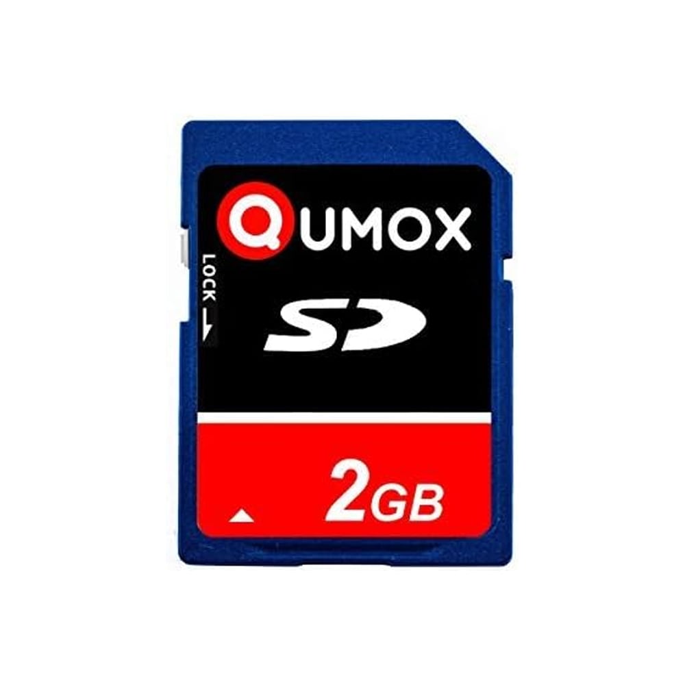 Qumox 2GB SD-kortti kameraan ja muihin laitteisiin