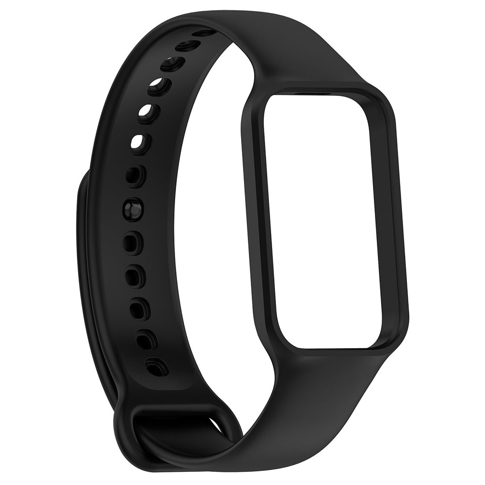 Säädettävä silikoniranneke Xiaomi Band 8 Active - musta