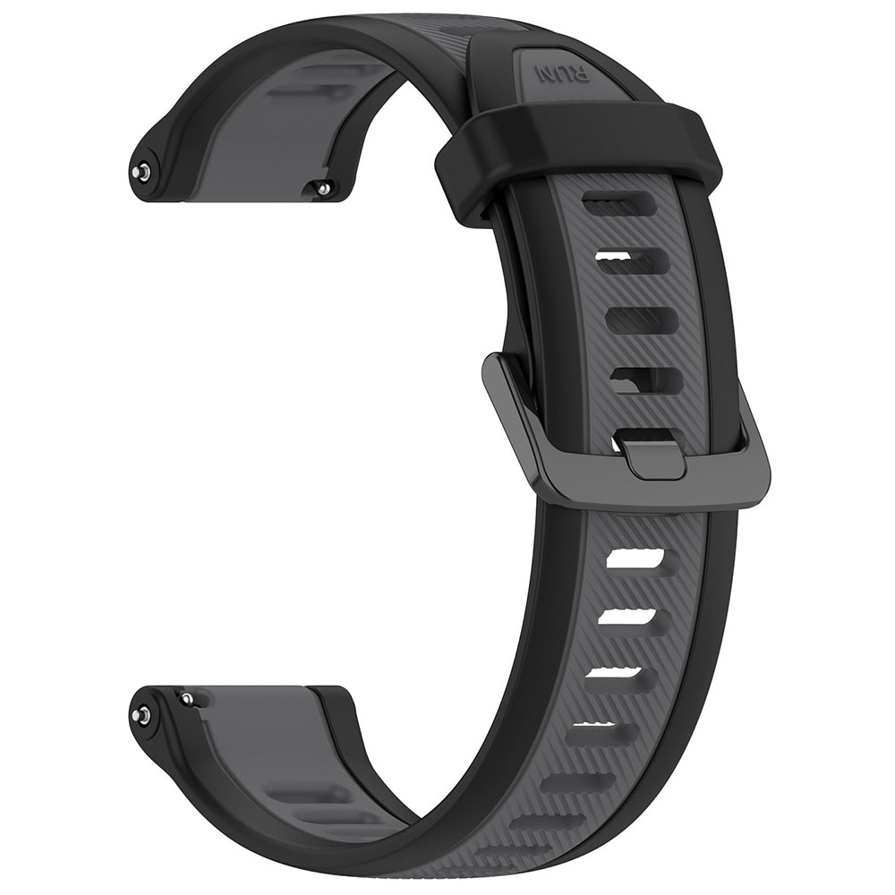 Silikoniranneke Garmin Forerunner 165 18mm - musta - Garmin Forerunner 165 - musta