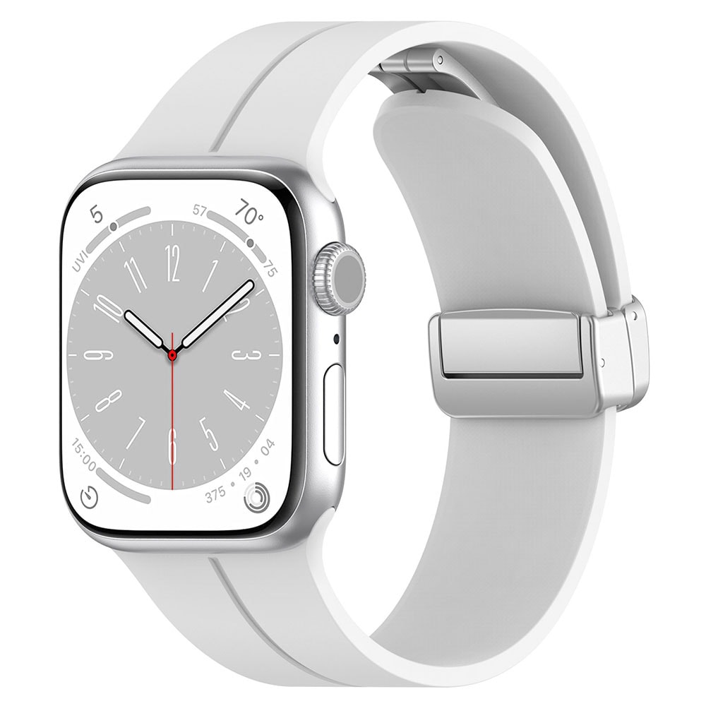 Magneettinen ranneke Apple Watch Ultra 2 / Ultra 3 38/40/41mm - Valkoinen