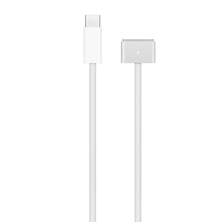 Lataussovitin - USB-C - MagSafe 3 2m - Valkoinen