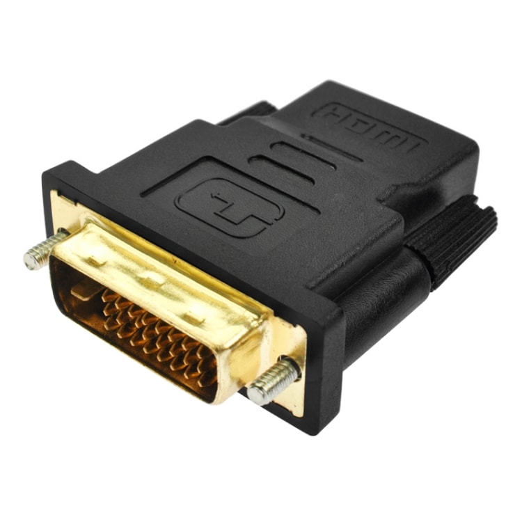 HDMI-sovitin DVI-D uros HDMI naaras digitaaliseen liitäntään