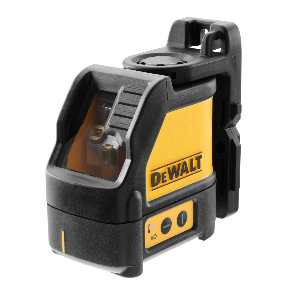 Dewalt Cross Line Laser / Cross Line Laser DW088CG, jossa on vihreä laser ja itsevaaittava laser