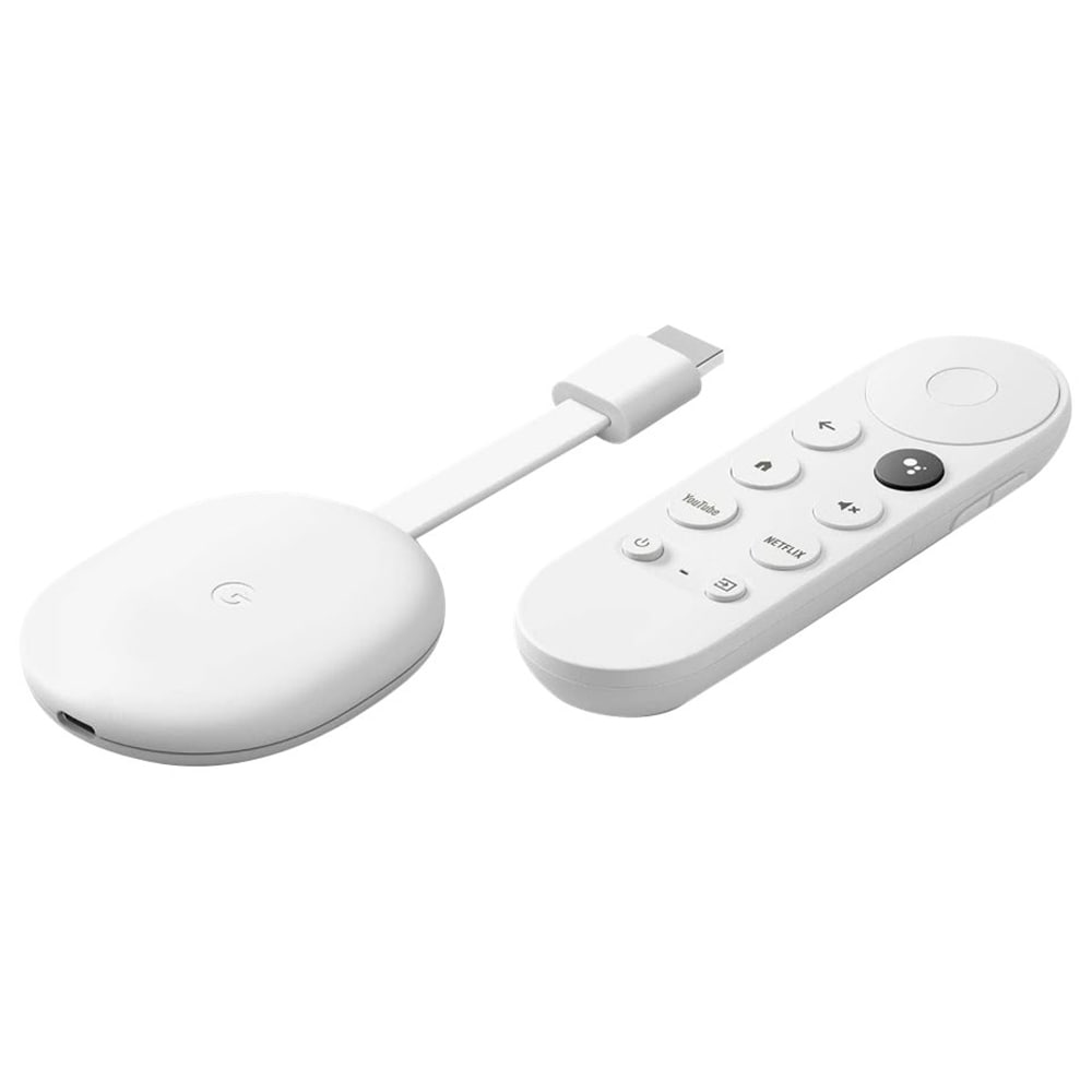 Google Chromecast 4K Google TV:n ja ääniohjauksen kanssa