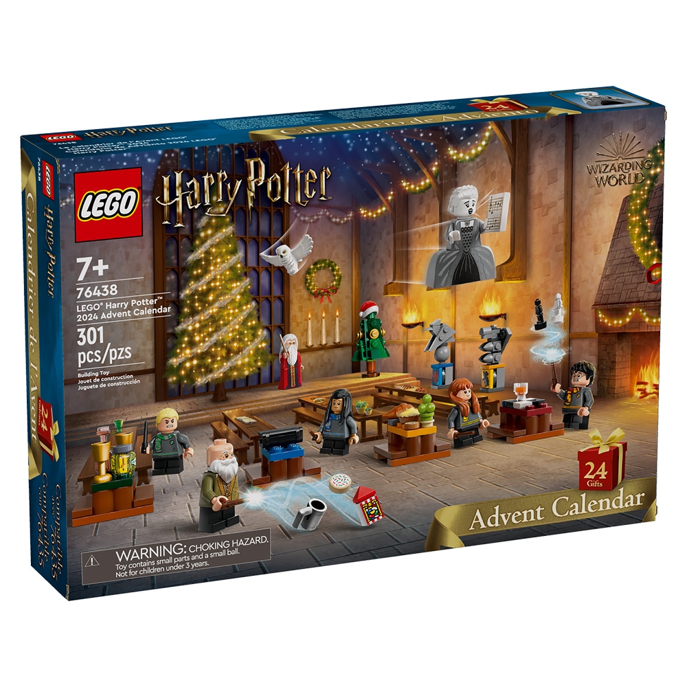 LEGO Harry Potter 2024 Adventtikalenteri, jossa on 24 taianomaista rakennettavaa yllätystä