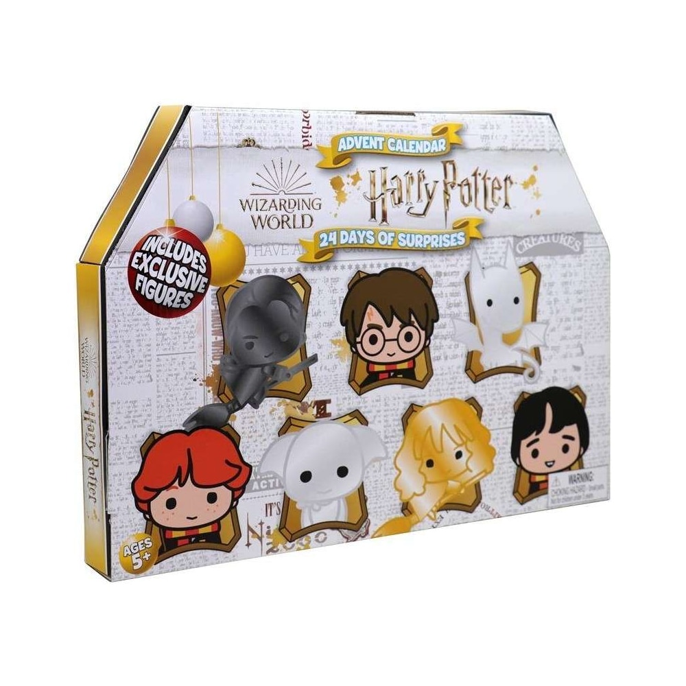 Harry Potterin velhomaailman adventtikalenteri, jossa on 24 taianomaista minifiguuria