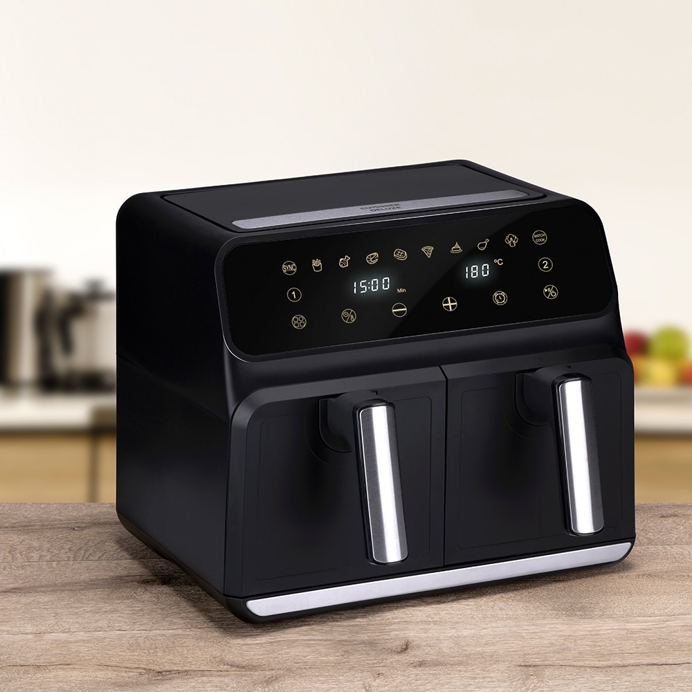 Alpina Airfryer 8L kaksoiskammiolla 1700W