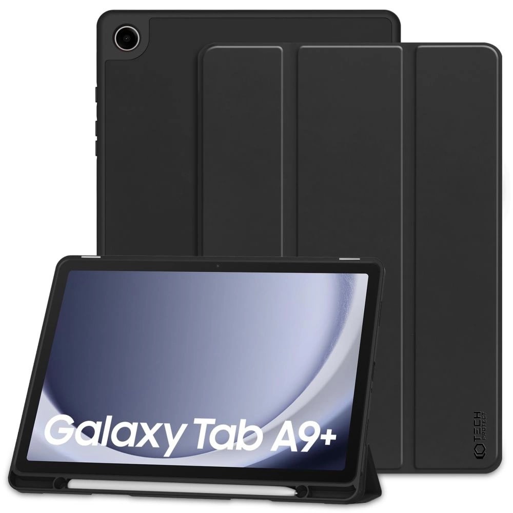 Tech-Protect kotelo Samsung Galaxy Tab A9+ 11" X210 / X215 / X216 - musta