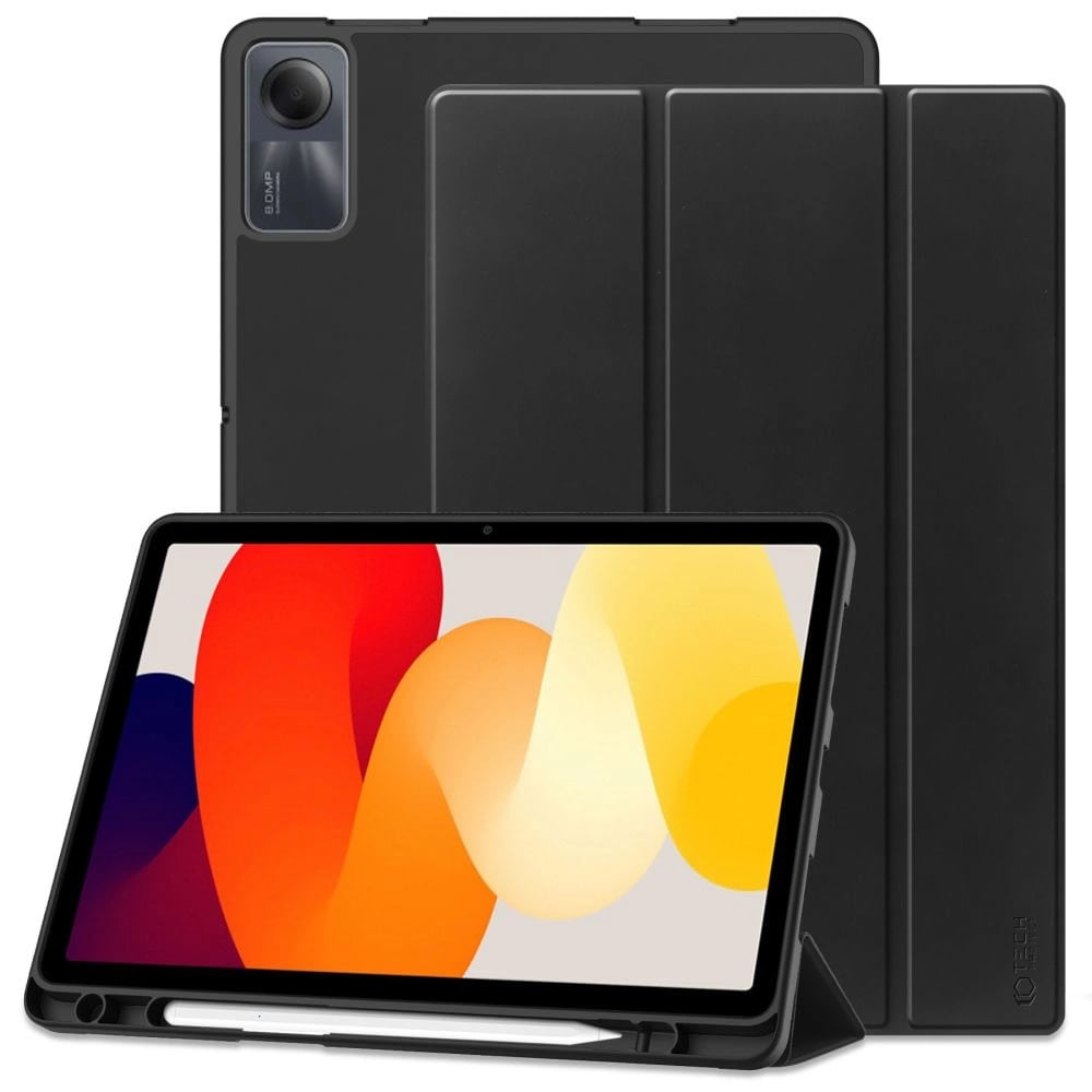 Tech-Protect kotelo kynälokerolla Xiaomi Redmi Pad SE 11" - musta