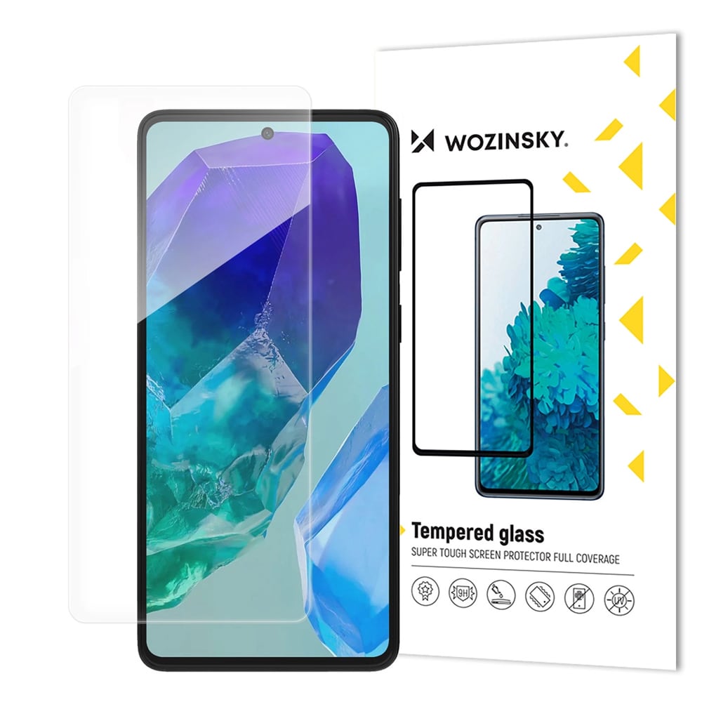 Wozinsky Karkaistu näytönsuoja Samsung Galaxy M55