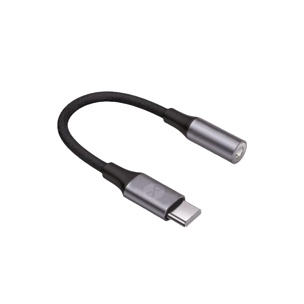 Forever Audio Adapter 3,5 mm - USB-C - musta