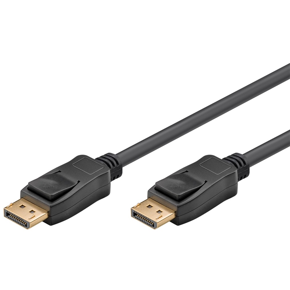 Goobay DisplayPort 1.4 -kaapeli 8K-resoluutiolla, 2 m, 2 m