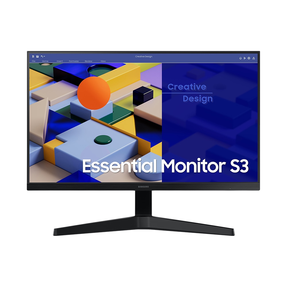 Samsung S24C312EAU 24" Full HD LED IPS -näyttö, jossa on AMD FreeSync ja 75 Hz virkistystaajuus