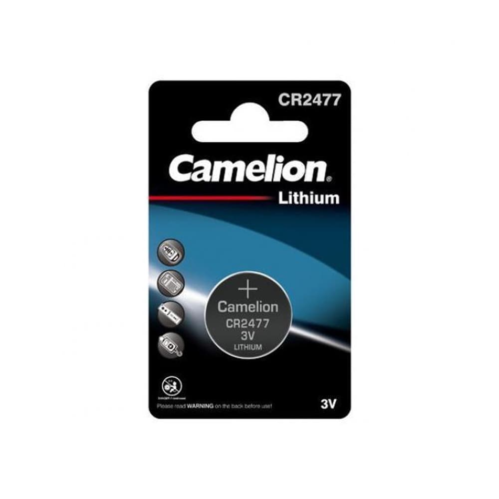 Camelion CR2477 korkean energiatiheyden nappiparisto (CR2477)