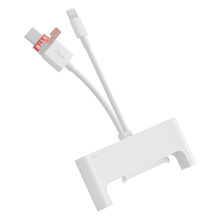 USB-SATA-sovitin - Yhdistä SATA Lightning-, USB-C- ja USB-liitäntään