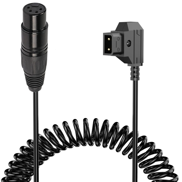 Sovitinkaapeli D-Tap uros XLR 4 Pin 1,5m