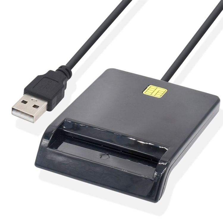 USB IC/ID-kortinlukija, jossa on nopea siirtonopeus ja älykorttituki