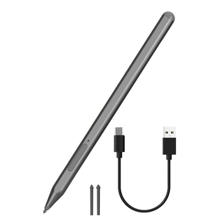 Stylus-kynä Microsoft Surface Pro / Go / kannettava tietokone / kirja Anti - Harmaa